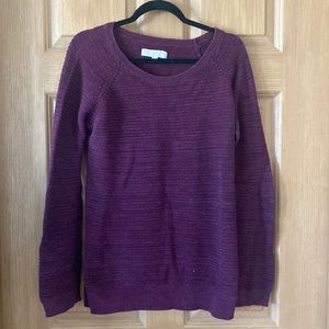 ✨ Loft Purple Oversized Sweater ✨